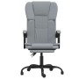 Silla de oficina reclinable de tela gris claro de vidaXL, Sillas de oficina - Ref: Foro24-349617, Precio: 119,05 €, Descuento: %
