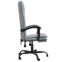 Silla de oficina reclinable de tela gris claro de vidaXL, Sillas de oficina - Ref: Foro24-349617, Precio: 119,05 €, Descuento: %