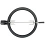 Black barbecue rotisserie ring kit 57 cm by vidaXL, Electric griddles and grills - Ref: Foro24-44290, Price: 103,94 €, Discou...