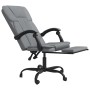 Silla de oficina reclinable de tela gris claro de vidaXL, Sillas de oficina - Ref: Foro24-349617, Precio: 119,05 €, Descuento: %