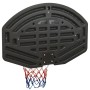 Tablero de baloncesto polietileno negro 90x60x2 cm