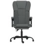 Dunkelgrauer, verstellbarer Bürostuhl aus Stoff von vidaXL, Bürostühle - Ref: Foro24-349618, Preis: 119,14 €, Rabatt: %