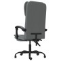 Dunkelgrauer, verstellbarer Bürostuhl aus Stoff von vidaXL, Bürostühle - Ref: Foro24-349618, Preis: 119,14 €, Rabatt: %