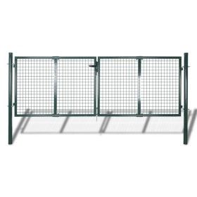 Garden Mesh Door Wall Fence 289x75cm/306x125cm by vidaXL, garden gates - Ref: Foro24-140921, Price: 262,28 €, Discount: %