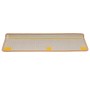 Alfombrillas para escaleras 10 unidades 65x21x4 cm Beige Borde