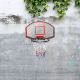 Tablero de baloncesto polietileno negro 71x45x2 cm