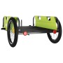 Fahrradanhänger aus Eisen und grünem Oxford-Stoff von vidaXL, Fahrradanhänger - Ref: Foro24-94179, Preis: 95,80 €, Rabatt: %