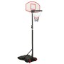Weißer Basketballkorb aus Polyethylen, 216–250 cm von vidaXL, Basketballkörbe - Ref: Foro24-93655, Preis: 87,88 €, Rabatt: %