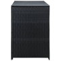 Double shed black rattan garbage container 148x80x111cm by vidaXL, Sheds - Ref: Foro24-43887, Price: 270,58 €, Discount: %
