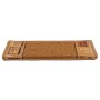 Alfombrillas de escalera autoadhesivas 5 uds beige 65x21x4cm