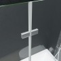 Mampara de ducha plegable ESG 120x68x130 cm de vidaXL, Puertas de ducha - Ref: Foro24-144676, Precio: 222,79 €, Descuento: %