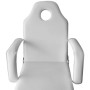Camilla de esteticista cuero sintético blanca 185x78x76 cm de vidaXL, Sillones de masaje - Ref: Foro24-110041, Precio: 199,95...