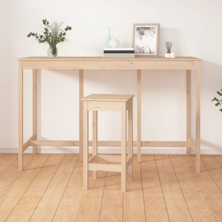 Stehtisch aus massivem Zirbenholz 180x80x110 cm von vidaXL, Küchen- und Esstische - Ref: Foro24-822162, Preis: 127,15 €, Raba...