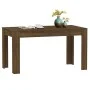 Esstisch aus braunem Eichensperrholz, 140 x 74,5 x 76 cm von vidaXL, Küchen- und Esstische - Ref: Foro24-815200, Preis: 93,58...