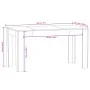 Esstisch aus braunem Eichensperrholz, 140 x 74,5 x 76 cm von vidaXL, Küchen- und Esstische - Ref: Foro24-815200, Preis: 93,58...