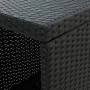 Bar table storage shelf 120x60x110cm black synthetic rattan by vidaXL, Kitchen and dining tables - Ref: Foro24-313476, Price:...