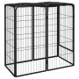 Hundeauslauf 6-teilig aus pulverbeschichtetem Stahl von vidaXL, Hundehütten und Zäune - Ref: Foro24-171792, Preis: 85,06 €, R...