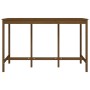 Hoher Stehtisch aus massivem Kiefernholz, honigbraun, 180 x 80 x 110 cm von vidaXL, Küchen- und Esstische - Ref: Foro24-82216...