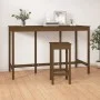 High bar table solid pine wood honey brown 180x80x110 cm by vidaXL, Kitchen and dining tables - Ref: Foro24-822165, Price: 20...