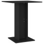 Mesa de bistró de madera contrachapada negro 60x60x75 cm by vidaXL, Kitchen and dining tables - Ref: Foro24-802103, Price: 46...
