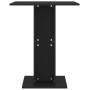 Mesa de bistró de madera contrachapada negro 60x60x75 cm by vidaXL, Kitchen and dining tables - Ref: Foro24-802103, Price: 46...