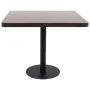 Dark brown MDF bistro table 80x80 cm by vidaXL, Kitchen and dining tables - Ref: Foro24-286434, Price: 153,11 €, Discount: %