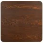 Dark brown MDF bistro table 80x80 cm by vidaXL, Kitchen and dining tables - Ref: Foro24-286434, Price: 153,11 €, Discount: %