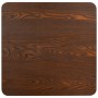 Dunkelbrauner MDF-Bistrotisch 80x80 cm von vidaXL, Küchen- und Esstische - Ref: Foro24-286434, Preis: 144,39 €, Rabatt: %