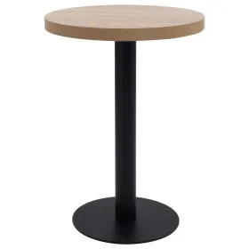 Hellbrauner MDF-Bistrotisch 60 cm von vidaXL, Küchen- und Esstische - Ref: Foro24-286421, Preis: 131,67 €, Rabatt: %