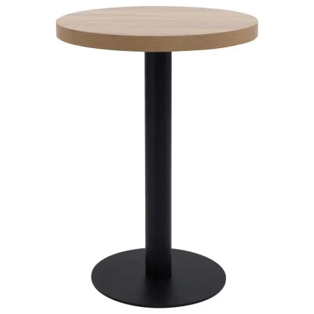 Light brown MDF bistro table 60 cm by vidaXL, Kitchen and dining tables - Ref: Foro24-286421, Price: 131,67 €, Discount: %