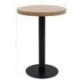 Light brown MDF bistro table 60 cm by vidaXL, Kitchen and dining tables - Ref: Foro24-286421, Price: 131,67 €, Discount: %