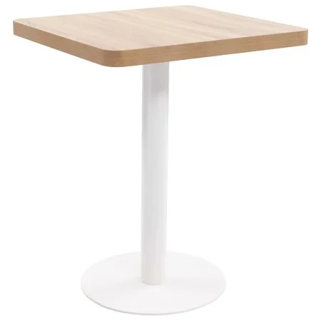 Mesa de bistró MDF marrón claro 60x60 cm de vidaXL, Mesas de cocina y de comedor - Ref: Foro24-286429, Precio: 154,50 €, Desc...