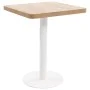 Mesa de bistró MDF marrón claro 60x60 cm de vidaXL, Mesas de cocina y de comedor - Ref: Foro24-286429, Precio: 154,50 €, Desc...