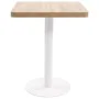 Mesa de bistró MDF marrón claro 60x60 cm de vidaXL, Mesas de cocina y de comedor - Ref: Foro24-286429, Precio: 154,50 €, Desc...