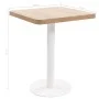 Mesa de bistró MDF marrón claro 60x60 cm de vidaXL, Mesas de cocina y de comedor - Ref: Foro24-286429, Precio: 154,50 €, Desc...
