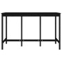 Hoher Stehtisch aus massivem schwarzem Kiefernholz 180x80x110 cm von vidaXL, Küchen- und Esstische - Ref: Foro24-822166, Prei...