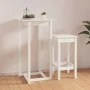 High bar table solid white pine wood 60x60x110 cm by vidaXL, Kitchen and dining tables - Ref: Foro24-822178, Price: 63,91 €, ...