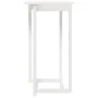 High bar table solid white pine wood 60x60x110 cm by vidaXL, Kitchen and dining tables - Ref: Foro24-822178, Price: 63,91 €, ...