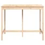 Stehtisch aus massivem Zirbenholz 140x80x110 cm von vidaXL, Küchen- und Esstische - Ref: Foro24-822157, Preis: 103,03 €, Raba...