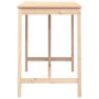 Stehtisch aus massivem Zirbenholz 140x80x110 cm von vidaXL, Küchen- und Esstische - Ref: Foro24-822157, Preis: 104,31 €, Raba...