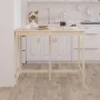 Stehtisch aus massivem Zirbenholz 140x80x110 cm von vidaXL, Küchen- und Esstische - Ref: Foro24-822157, Preis: 103,03 €, Raba...