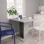 Esstisch Sperrholz Beton grau 80x80x75 cm von vidaXL, Küchen- und Esstische - Ref: Foro24-800256, Preis: 68,27 €, Rabatt: %