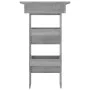 Gray plywood wall bar table 102x45x103.5cm by vidaXL, Kitchen and dining tables - Ref: Foro24-817223, Price: 56,18 €, Discoun...