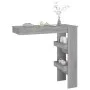 Gray plywood wall bar table 102x45x103.5cm by vidaXL, Kitchen and dining tables - Ref: Foro24-817223, Price: 56,18 €, Discoun...