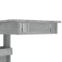 Gray plywood wall bar table 102x45x103.5cm by vidaXL, Kitchen and dining tables - Ref: Foro24-817223, Price: 56,18 €, Discoun...