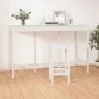 Hoher Stehtisch aus massivem weißem Kiefernholz, 180 x 80 x 110 cm von vidaXL, Küchen- und Esstische - Ref: Foro24-822163, Pr...