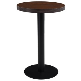 Mesa de bistró MDF marrón oscuro 50 cm de vidaXL, Mesas de cocina y de comedor - Ref: Foro24-286419, Precio: 108,97 €, Descue...