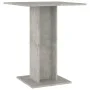 Gray plywood bistro table 60x60x75 cm by vidaXL, Kitchen and dining tables - Ref: Foro24-802106, Price: 48,88 €, Discount: %