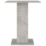 Gray plywood bistro table 60x60x75 cm by vidaXL, Kitchen and dining tables - Ref: Foro24-802106, Price: 48,88 €, Discount: %