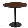 Dark brown 80 cm MDF bistro table by vidaXL, Kitchen and dining tables - Ref: Foro24-286425, Price: 153,59 €, Discount: %